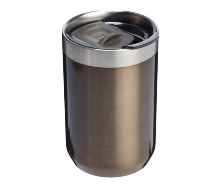 Krūze bez osas The Everyday Camp Mug 0,35L spīdīgi metāliski brūna